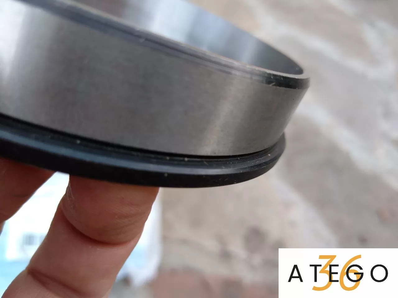 Беговое кольцо переднего сальника коленвала Ман