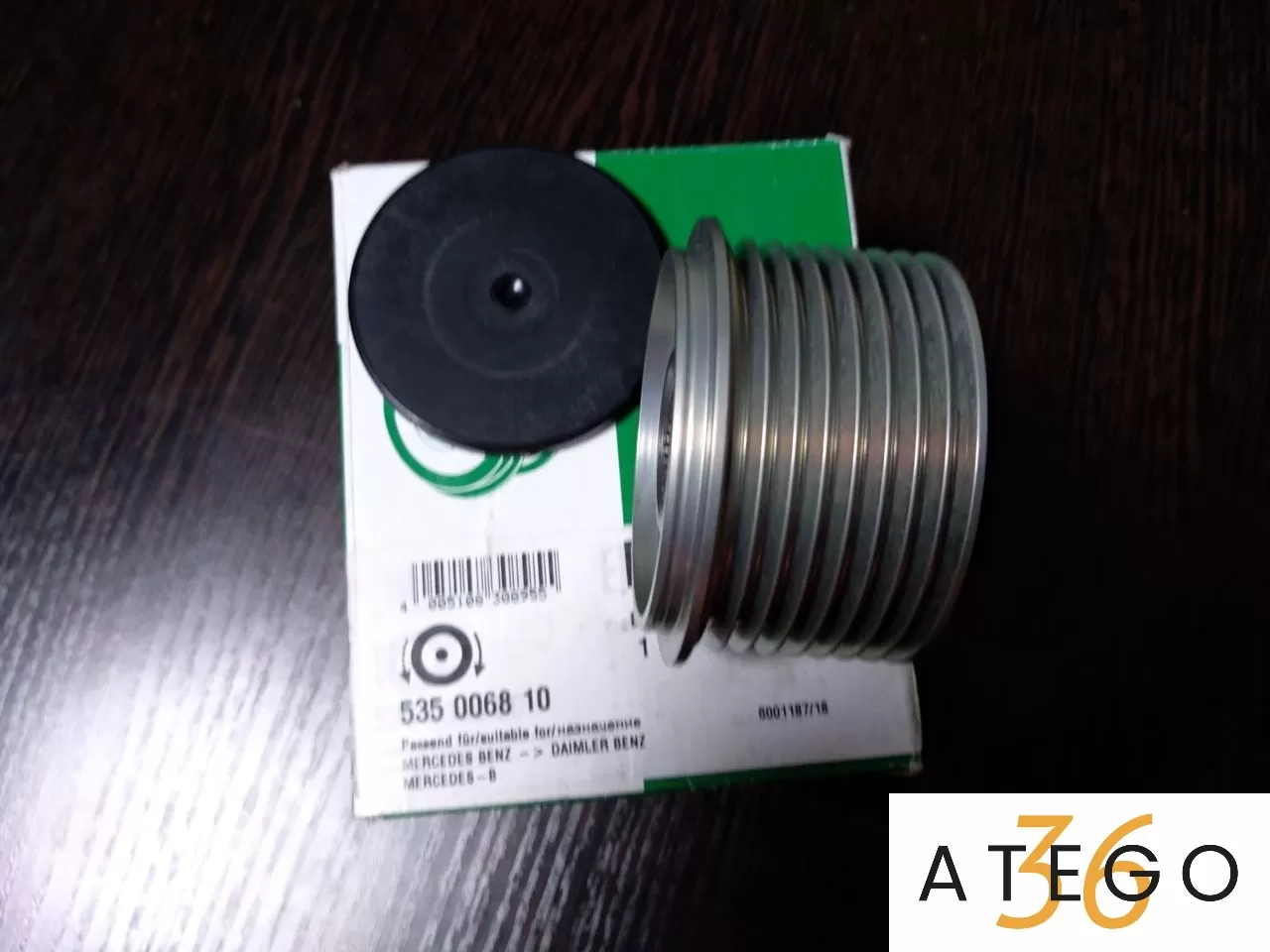 Шкив генератора Мерседес-Бенц Атего с обгонной муфтой