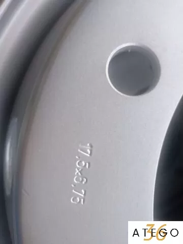 Диск колесный Маз-Зубренок, Даф, Ивеко 17.5 дюймов штампованный