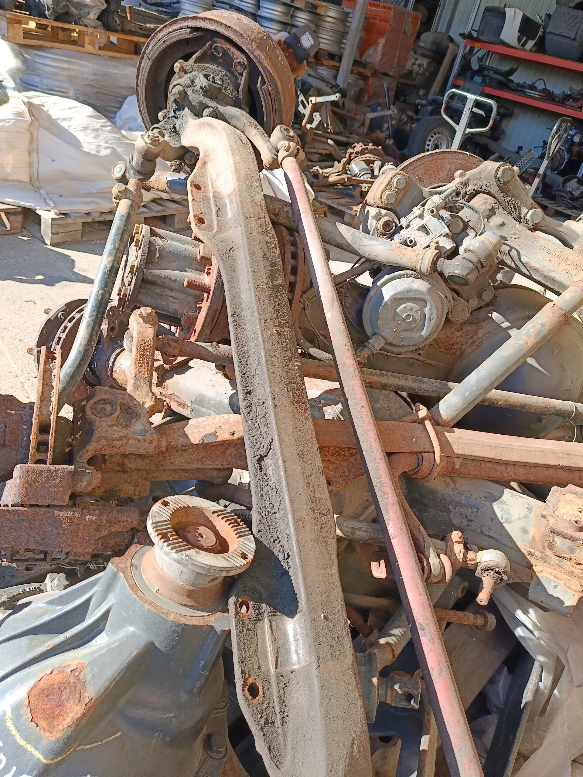 балка передняя в сборе Мерседес-Бенц 1218