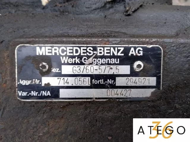 G3/60-5/7.5 Коробка передач переключения Мерседес