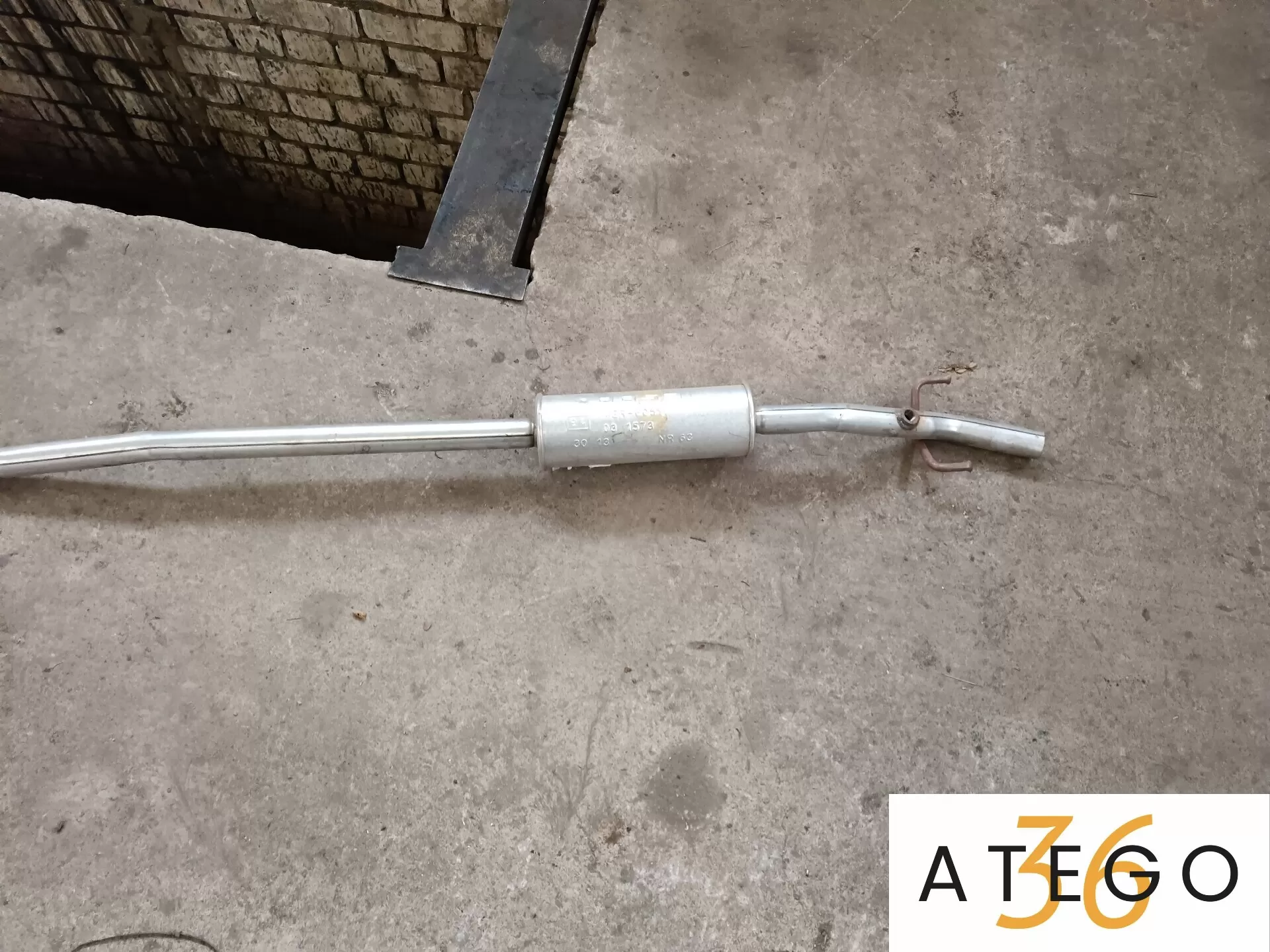 глушитель Toyota Yaris (средняя часть)