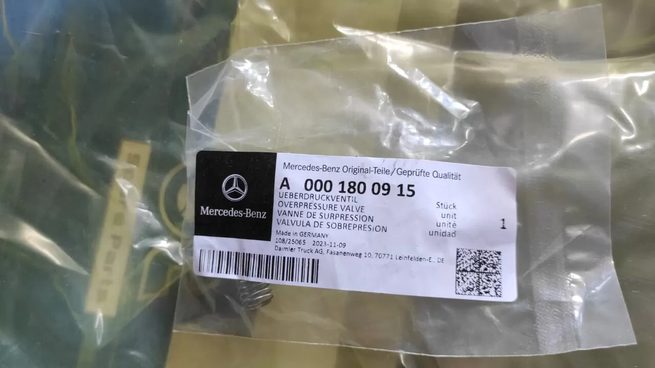  0001800915 клапан избыточного давления