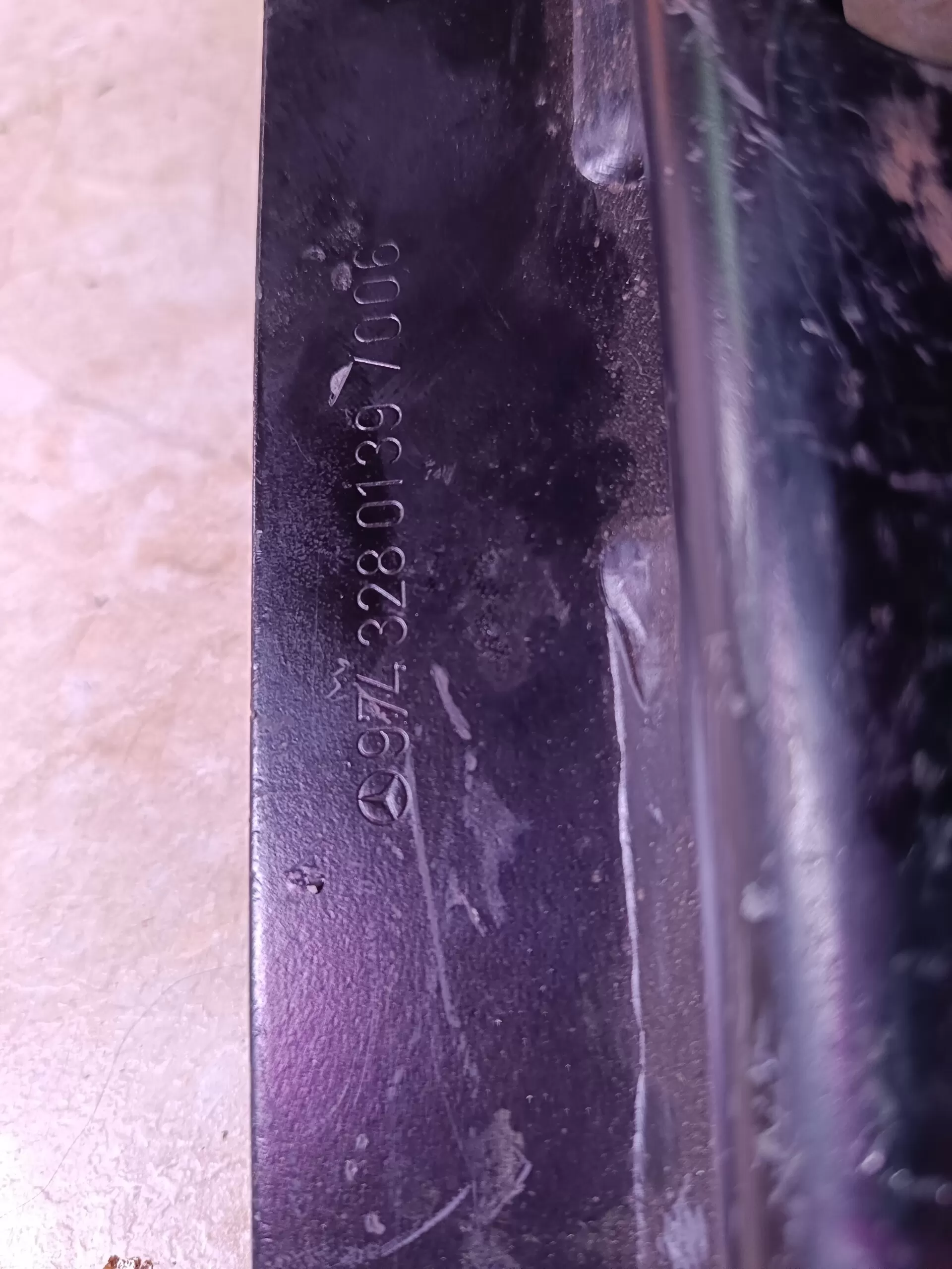 A9743280139 отбойник заднего моста Мерседес-Бенц Атего 12 серии