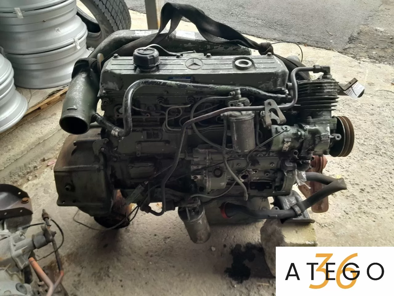 Двигатель OM366